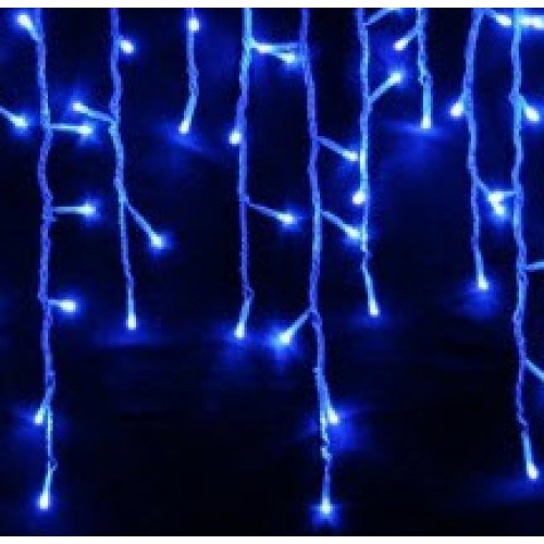 35M 600 LED Christmas Icicle Light - Blue
