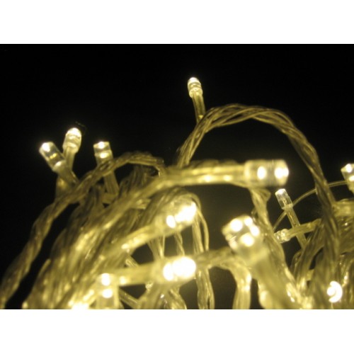 12M 100 LED Battery Powered Fairy Lights - Warm White