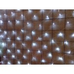 200 LED Solar Christmas Net White Lights (2.5M X 2.5M)