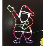  Santa-Christmas-Motif-Rope-Lights-Christmas-Display-Silouhette     