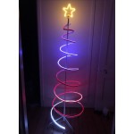 3D 180CM Spiral Tree  Neon Dual Colour