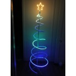 3D 150CM Spiral Tree  Neon Dual Colour